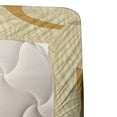 thumbnail image 3 of Ambesonne Fish Fitted & Top Sheet Set with Sham, Aquarium Ocean Waves, Sand Brown Seafoam, 3 of 4