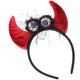 thumbnail image 2 of GOOHOCHY Diadema del diablo de Halloween, diadema con cuernos de diablo, diadema para vestir, 2 of 7