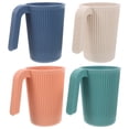 thumbnail image 1 of 4 Pcs Cups Drinking Cup Reusable Plastic Cups Kids Cups Toddler Cups Water Milk Juice Drinking Cup Kids Cups Cup Sets For Kitchen, 1 of 6