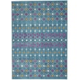 thumbnail image 3 of Nourison Passion Transitional Blue/Multicolor 5'3" x 7'3" Area Rug, (5x7), 3 of 9
