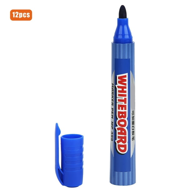 Rotulador, 12 Uds., bolígrafo de pizarra, suministros escolares grandes, bolígrafo de pizarra, grado profesional Jadeshay A