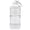 B, variant on Stackable Portable Snack Storage Lightweight Jar Easy to Clean Food Grade BPA Free Leak Proof Secure Detachable Travel Container with Carabiner for Kids Adults Gym Camping