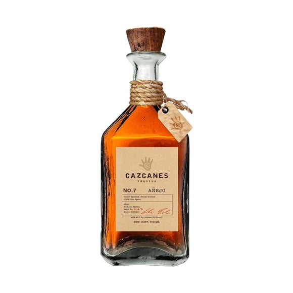 Pack de 4 Tequila Cazcanes No. 7 Añejo 750 ml