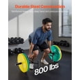 thumbnail image 2 of VEVOR Trap Bar Hex Bar Squat Shrug Barbell Weightlifting Open-Ended Frame 2 inch, 2 of 9
