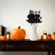 thumbnail image 4 of Decoraciones de Halloween, esquejes de hoja de arce negra de Halloween, festival de fantasmas, decoración del hogar de terror, esquejes de flores de simulación, ramas muertas, esquejes de Halloween, e, 4 of 6