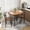 Brown, variant on Lacoo 3-Piece Small Dining set, Table and Chair Set for 2 ,for Living Room, Dining Room, Kitchen, Black