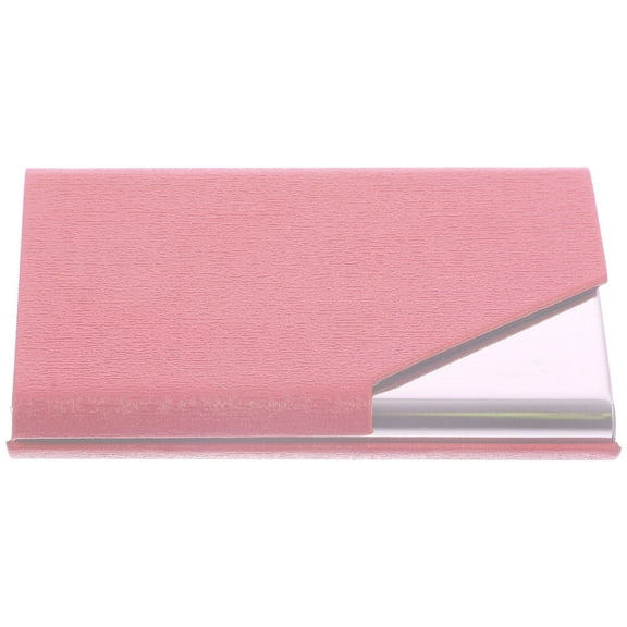 Luxshiny Rectangular Index Card Holder with Stainless Steel Material 1Pack