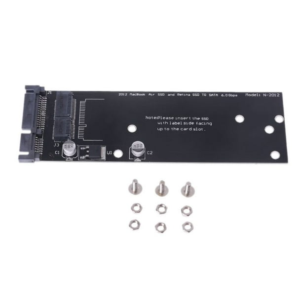 SPHET SSD to SATA Adapter Card Slot 2012 MacBook Air A1465 A1466 HOT - Walmart.com