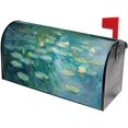 thumbnail image 2 of Monet Mailbox Cover Mailbox Wraps, Waterproof Mailbox Covers Magnetic Post Box Cover Large Size 25.5"(L) x 21"(W) Garden Yard Outside Farmhouse Home Decor, 2 of 6