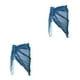 thumbnail image 2 of Qarigey Belly Dancing Belt Waist Belly Dance Skirt Belt Scarf Hip 2piezas Azul, 2 of 6