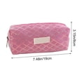 thumbnail image 4 of Hyknon Large Capacity Pencil Case, Glitter Zipper Pencil Pouch with Sequins, Cute Aesthetic Pencil Bag for Office Classroom Stationery Storage Supplies, 4 of 7