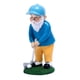 thumbnail image 1 of Estatua de jardín de golf, escultura enana, minifigura de gnomo de resina, figura de juego de golf para ventana, dormitorio, césped, patio, 1 of 9