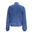 thumbnail image 5 of Duoif Sweaters for Women Trendy Womens Top Turtleneck Solid Color Loose Pullover Sweater Women's Sweaters Womens Tops Blue M, 5 of 5