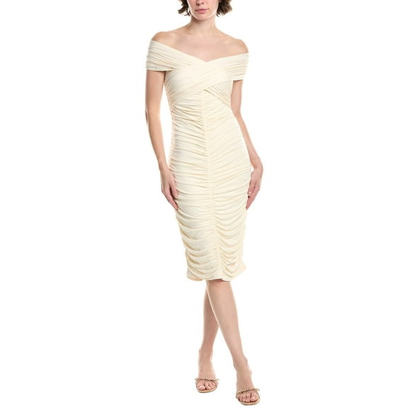 Endless Rose womens  Knit Midi Dress, xs, White