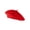Red, variant on Top Headwear Wool Beret - Red