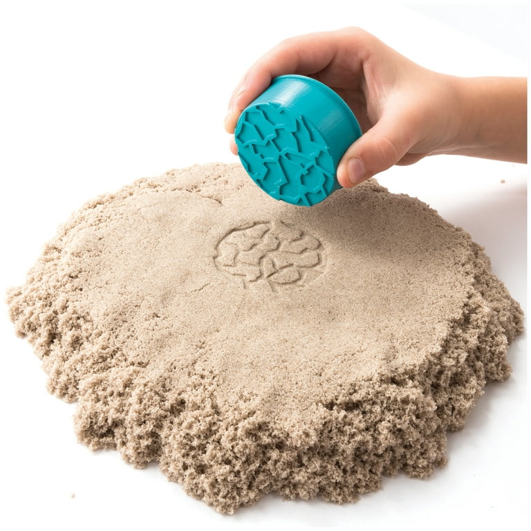 Spin Master Kinetic Sand, Kids Sand | Folding Sand Box With 2Lbs Of Kinetic  Sand And Mold And Tools