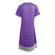 thumbnail image 5 of Vestido de manga corta de dos piezas falso con estampado floral de cuello redondo sexy informal de moda para mujer Fridja bnh313, 5 of 5