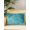 Teal, Cyan, Brown, variant on Outdoor Pillows Waterproof, Coastal Beach Palm Tree Throw Pillows with Inserts Included, Retro Teal Tropical Plant Summer Indoor Outdoor Decorative Lumbar Pillow for Bed/Couch/Patio 18"x18", 2Pcs