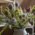 thumbnail image 6 of Faux Silk Artificial Thistle Flower Stem 26" Tall, 6 of 14
