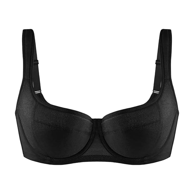 BOOMNY Womens Wireless Bra Seamless Push Up Supportive Bras Full ...