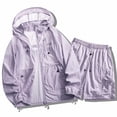 thumbnail image 4 of hotojiny Tracksuit for Women 2 Piece Casual Zipper Long Sleeve Jackets and Running Joggers Fashion Workout Outfits, 4 of 6