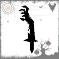 thumbnail image 1 of Letreros de jardín de manos negras de Halloween con estacas Silueta aterradora Decoración de Halloween, 1 of 7