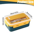 MOQIN Bento Lunch Box, 1100ML Meal Prep Container with Utensil ...