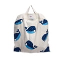 thumbnail image 3 of 3 Sprouts Convertible Toy Storage Bag and Portable Play Mat, Whale, 3 of 5