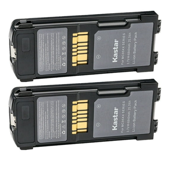 Kastar Battery 2-Pack Replacement for Zebra Symbol 82-111636-01 82-111636-04 BTRY-MC95IABA0 BTRY-MC95IA0, Zebra Symbol MC9500 MC9500K, Symbol MC9590, Symbol MC9596, Symbol MC9598 MC9598K MC9598B