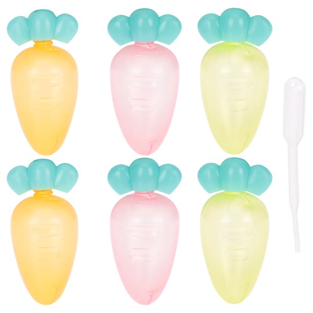unbranded 6Ud Pequeñas De Salsa Con Para Vinagre Y Salsa De Soya Uso Portátil Color Surtido