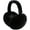 Black, variant on Fluffy Ear Muff for Women Plush Foldable Earmuffs Kids Winter Earmuffs Girls Boys Cold Weather Ear Warmer