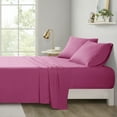 thumbnail image 4 of Microfiber Sheet Set Comfort Classics, Full, Pink, 4 of 16
