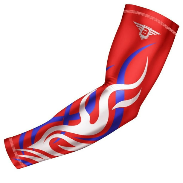 Bucwild Sports Flame Compression Arm Sleeve Youth/Kids & Adult Sizes