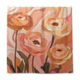 thumbnail image 2 of Yayeee Shower Curtain with Hooks 72"x72" Waterproof Fabric Bathroom Hanging Decor, Abstract Orange Flowers, 2 of 5
