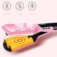 thumbnail image 3 of 26mm 3 Tube Curling ironWave Curling Iron Ceramic Hair Curler Deep Wavy Curler Not to Hurt The Hair (Color : E) (D), 3 of 7