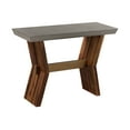 thumbnail image 2 of Picadilly Rectangle Console Table in Acacia Wood and Concrete, 2 of 3