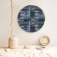 thumbnail image 5 of Kdxio Snowflake Vintage Pattern Bone China Decorative Plate Ceramic Decorative Plate for Home Office Wall Stand Decorative Plates for Home Bedroom-6in, 5 of 6