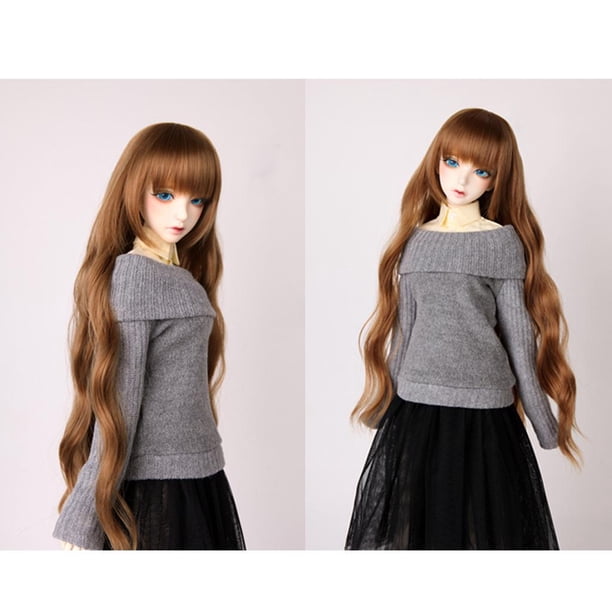 EVA BJD Conjunto Completo De Ropa Y Accesorios Para Muñeca 1/3 (55-60 Cm): Incluye Vestido, Peluca, Zapatos Y Complementos, Estilo Moderno Y De Alta Calidad Para Selena