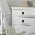 thumbnail image 1 of FONWILYO Bouton d'Armoire en Métal Noir Léger à un Seul Trou Style Vintage pour Garde-Robe et Commode, 1 of 8