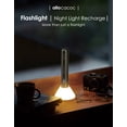 thumbnail image 4 of DesignNest Flashlight Nightlight LED Dimmable Night Lights, Gray, 4 of 11