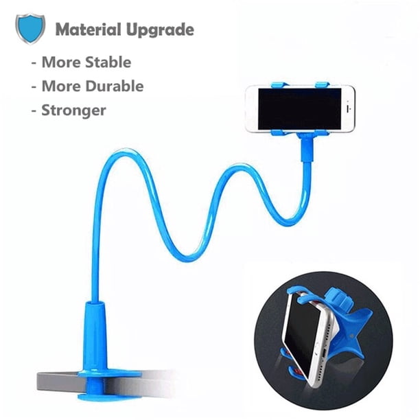 Soporte ajustable para teléfono móvil, soporte de cama Flexible portátil para teléfono celular, soporte de escritorio Universal, soporte de teléfono de montaje en escritorio Fivean unisex