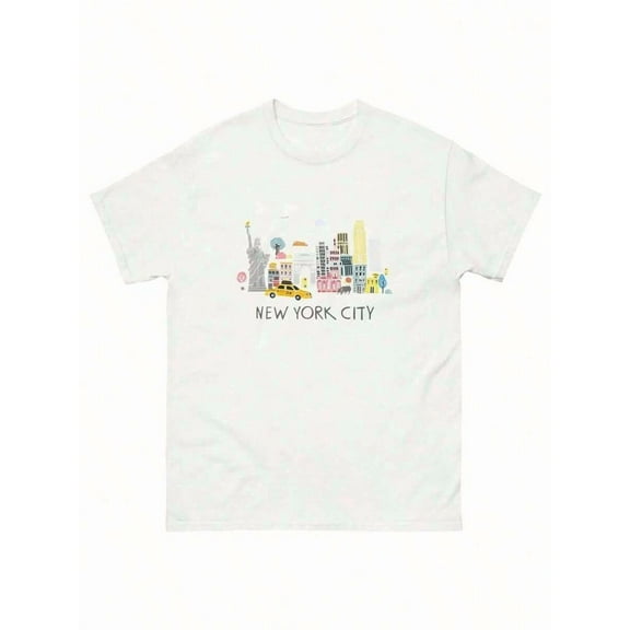 100% Cotton Funny T Shirts New York City Shirt, New York Lovers Shirt Tee