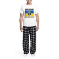 thumbnail image 5 of CafePress - Save Ukraine Raise Your Voices Men's Light Pajamas - Men's Light Loose Fit Cotton Pajama Set, 5 of 7