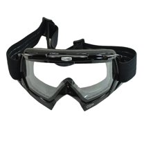 Fulmer, GOGSN005, Black Adult Goggles Snowmobile Ski Snow MX ATV Motocross Dirt Bike Motorcycle