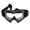 Black, variant on Fulmer, GOGSN002, White Adult Goggles Snowmobile Ski Snow MX ATV Motocross Dirt Bike Motorcycle