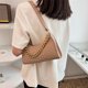 thumbnail image 3 of Bolsa Bolso de hombro de moda para mujer con patrón de cocodrilo, bolso de mano con cadena de PU (caqui) Tmvgtek Para estrenar, 3 of 8