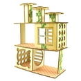 thumbnail image 2 of XROMTBEM Hamster Wooden Villa Small Pets Cage Accessories Climbing Toy for Chipmunk Rat, 2 of 19
