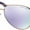 Rose Gold-tone/Purple Mirror, variant on Michael Kors Women's Mirrored Chelsea MK5004-10034V-59 Rose Gold Aviator Sunglasses