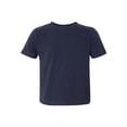thumbnail image 2 of Rabbit Skins Toddler 100% Cotton Premium Jersey Short Sleeve Tee, Navy, 2T, 2 of 3