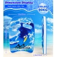 thumbnail image 4 of MoKo Swim Kickboards for Adults, Swimming Training Pool Exercise Equipment, Blue Surfing Man, 4 of 7